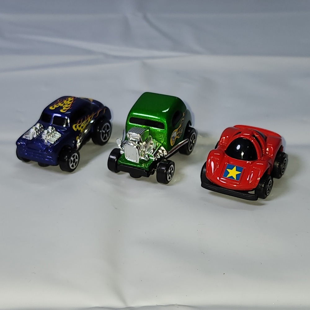 Vintage Unbranded Generic Penny Racer Porsche 906 Targa Hot Rods Lot of 3 cars